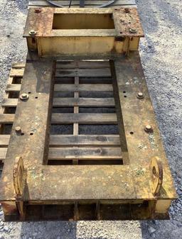 Double Drum Tugger Frame