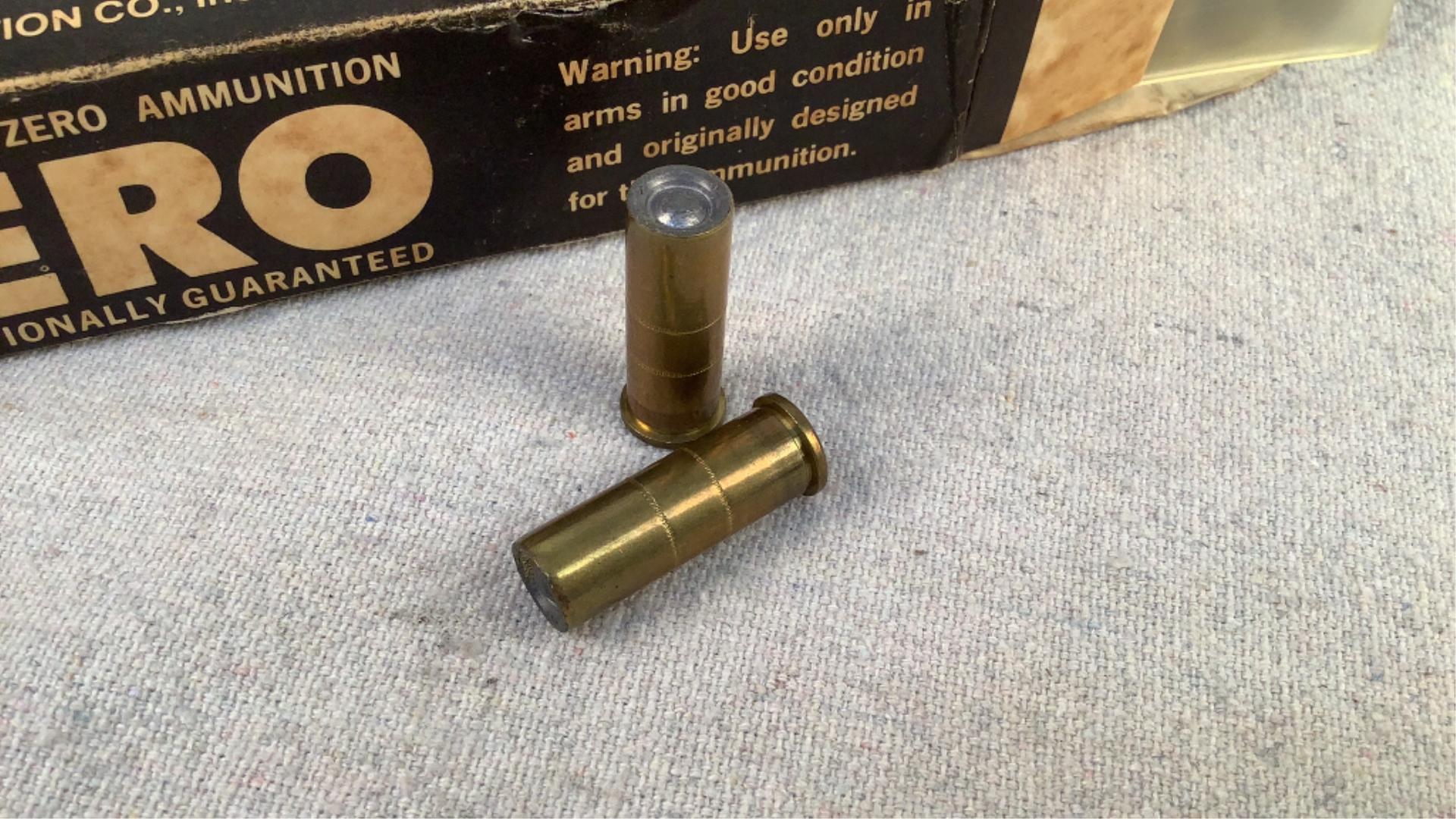 (50) Zero Ammunition 148gr 38 Special Wadcutters