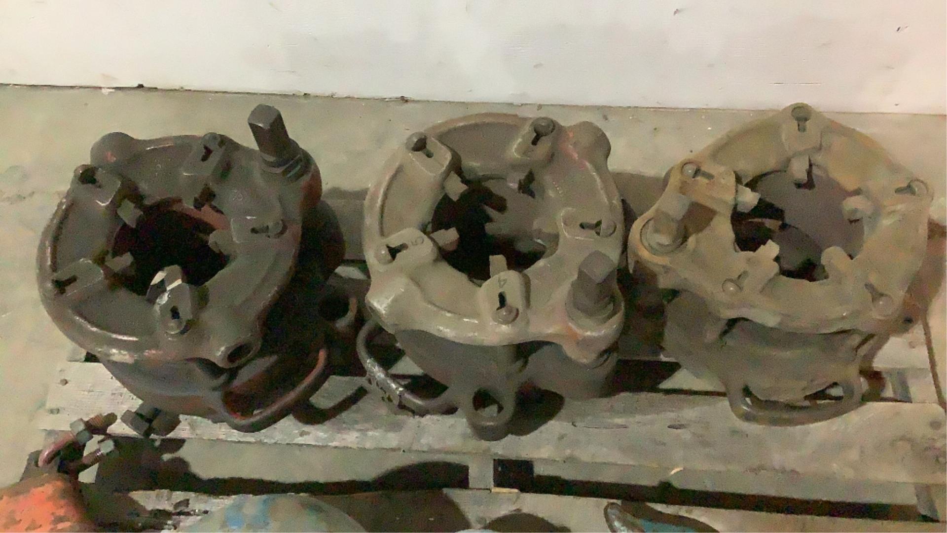 (3) Ridgid Pipe Threader Heads