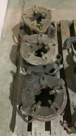 (3) Ridgid Pipe Threader Heads