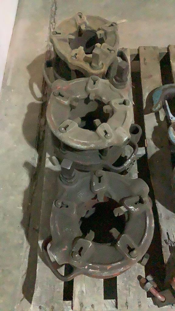 (3) Ridgid Pipe Threader Heads