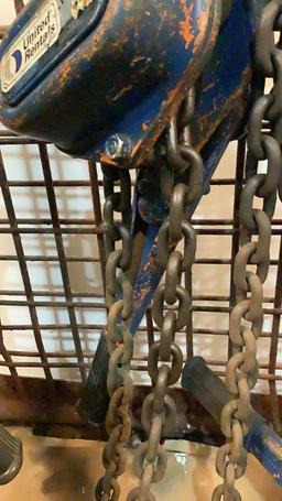 (2) Ingersoll - Rand Chain Hoists