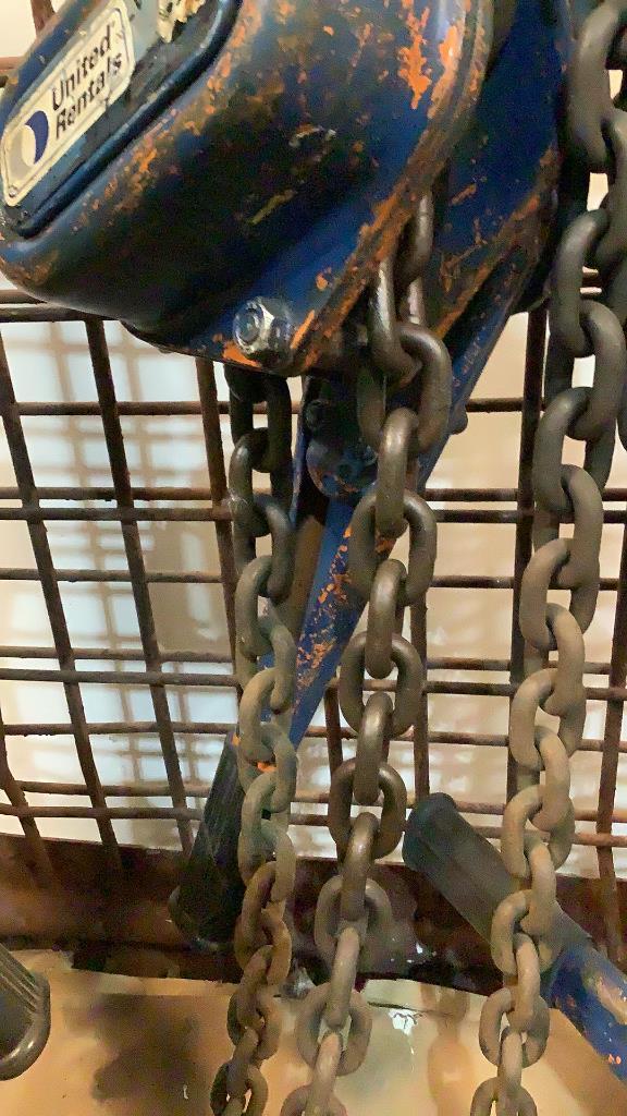 (2) Ingersoll - Rand Chain Hoists