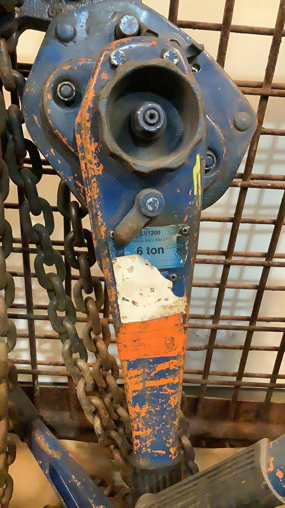 (2) Ingersoll - Rand Chain Hoists
