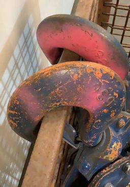 (2) Ingersoll - Rand Chain Hoists