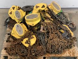 (Approx. 4) Tuffy Products 10 Ton Chain Hoists TUF