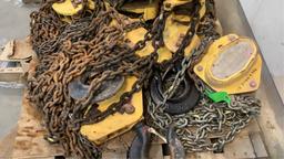 (Approx. 4) Tuffy Products 10 Ton Chain Hoists TUF