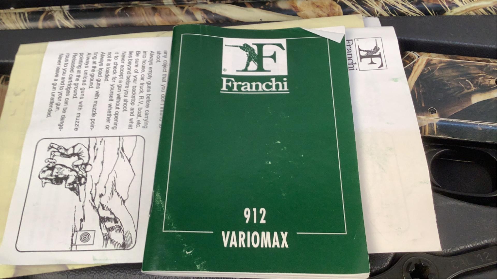 Franchi 912 Variomax Semi-auto 12 GA Shotgun