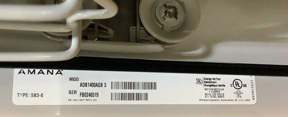 Amana Dishwasher ADB1400AGB 3