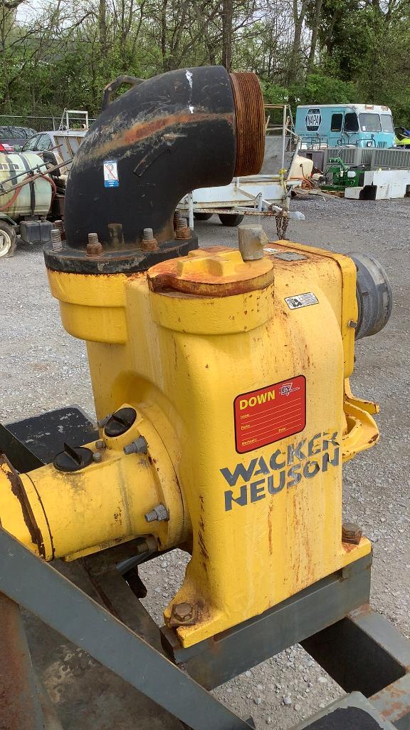 2016 Wacker Neuson Pump Trailer