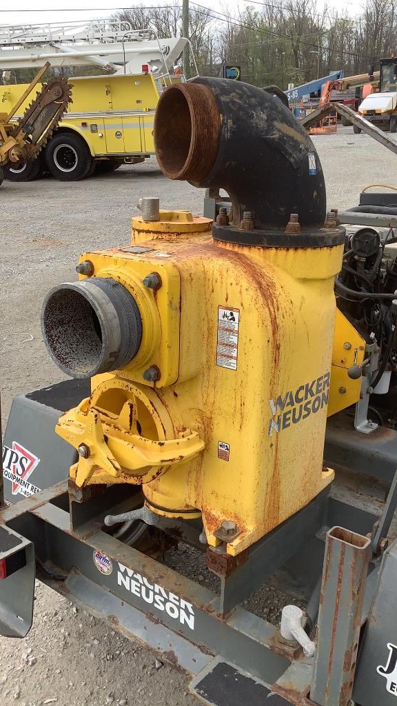 2016 Wacker Neuson Pump Trailer
