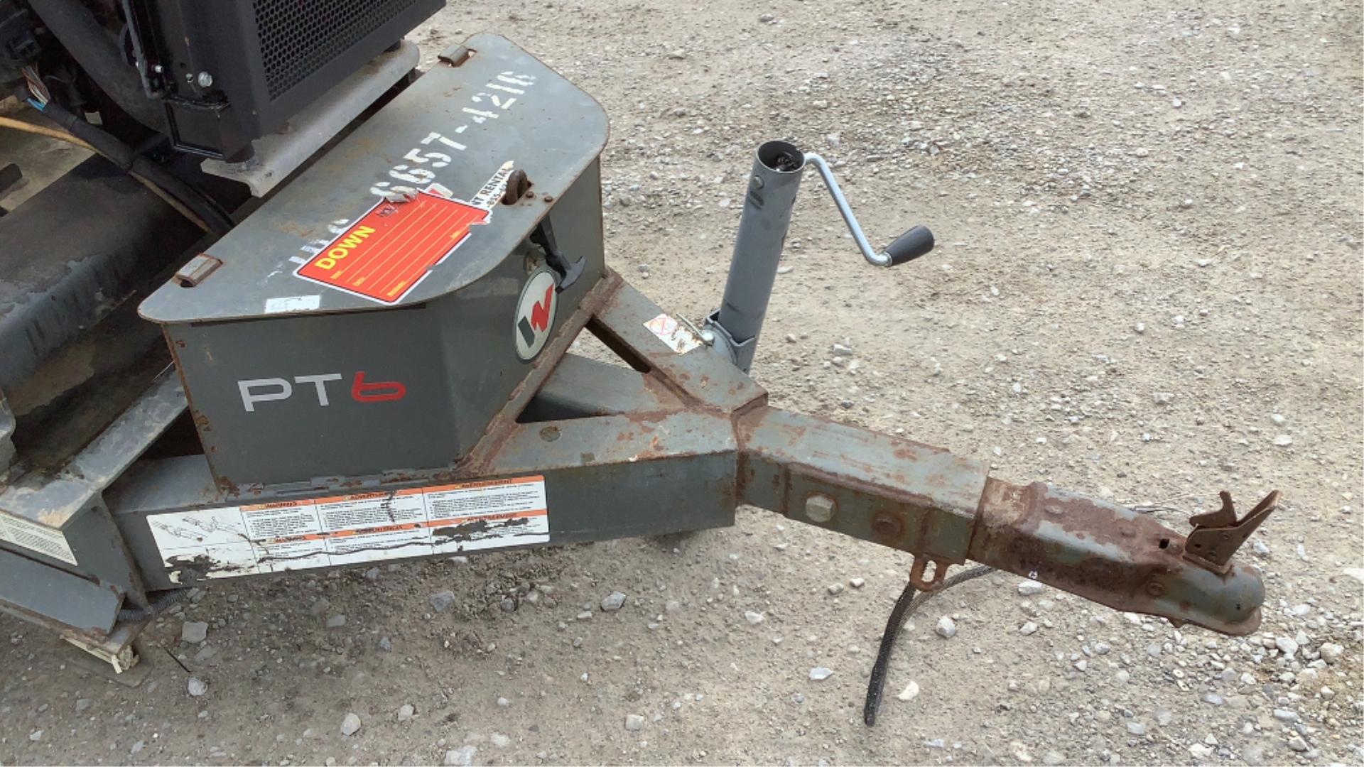 2016 Wacker Neuson Pump Trailer
