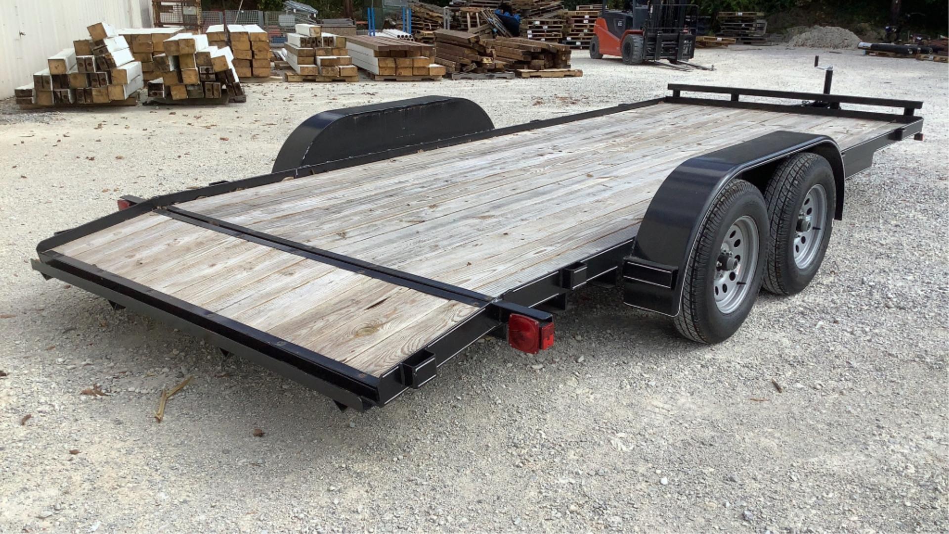 2023 Max Built Car Hauler Trailer 82X18 WCH