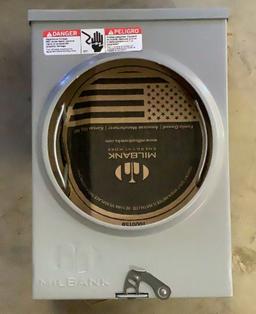 (6) Milbank Meter Boxes