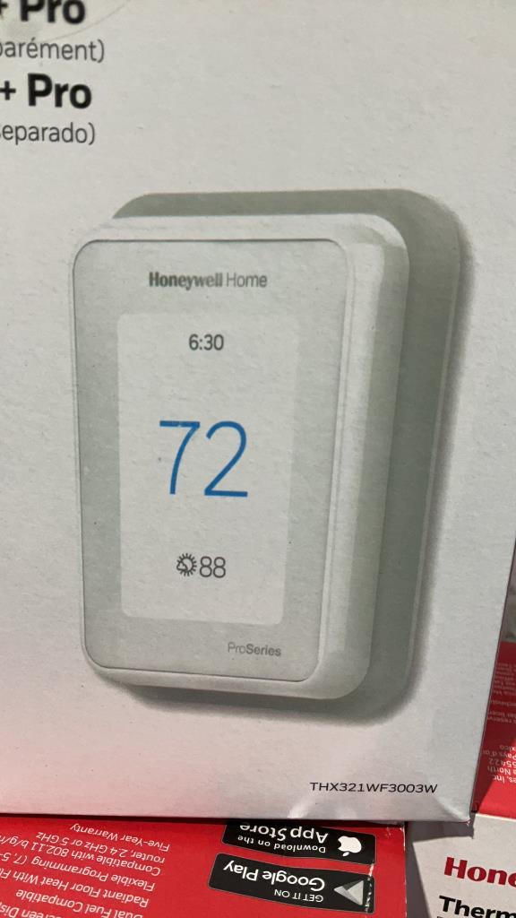(4) Honeywell Smart Thermostats T10+
