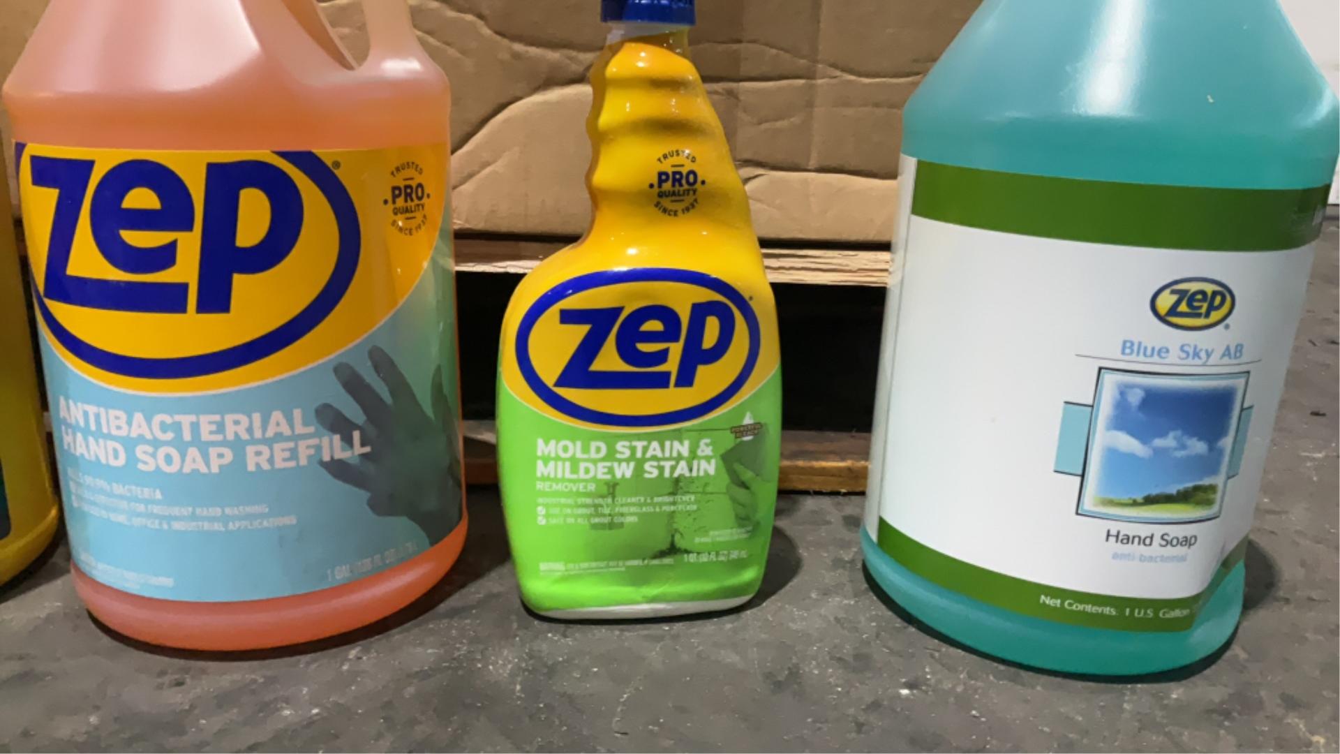 Mixed Lot of ZEP Cleaners