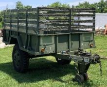 M105A2 1.5 Ton 9’ Cargo Trailer OFFSITE