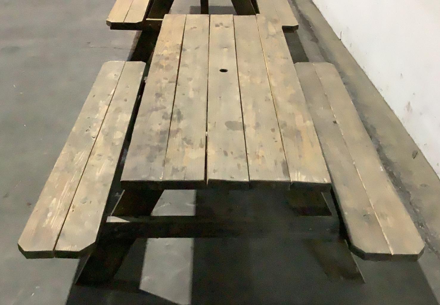 Wooden Picnic Table