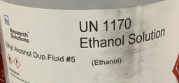 (11) Research Solutions Ethanol Solution UN 1170