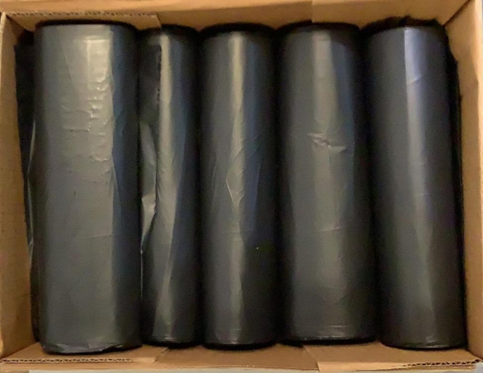 (5) Inteplast Group 150 Ct 56 Gallon Can Liners S4
