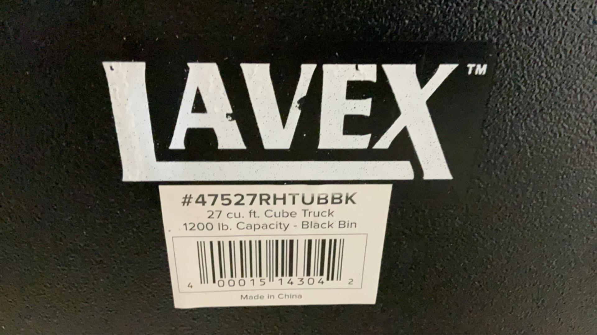 Lavex 27 cu ft Rolling Trash Bin