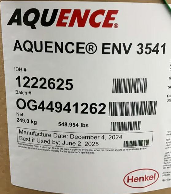 Henkel 548Lbs of Water-Based Adhesive Aquence ENV