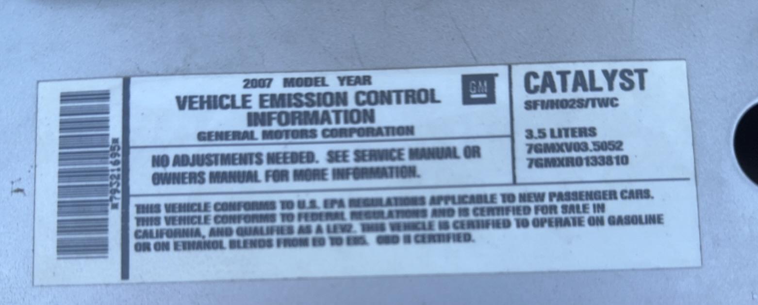 2007 Chevrolet Impala LS FWD