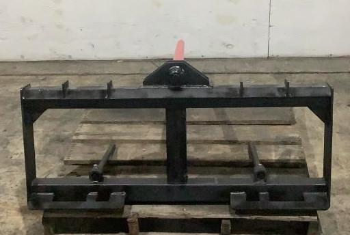 Bale Spear Skid Steer Attachment