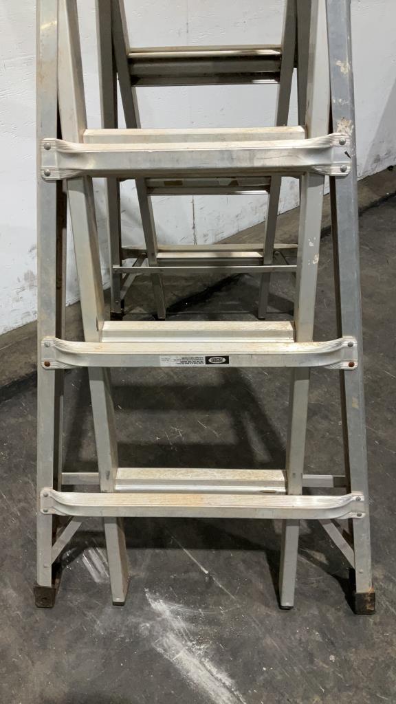 Werner 21' Aluminum Multi-Positional Ladder