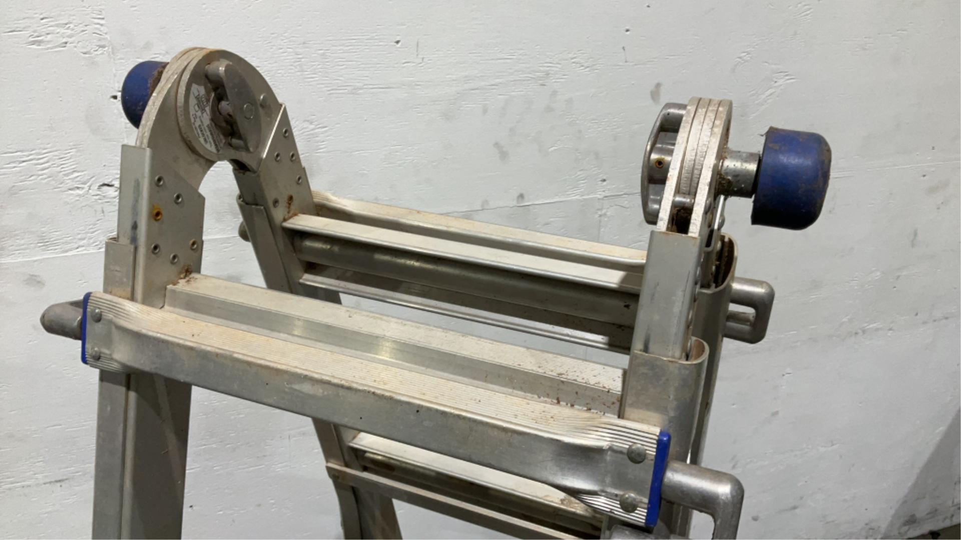 Werner 21' Aluminum Multi-Positional Ladder