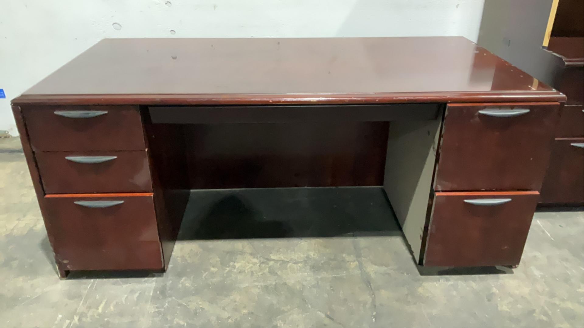 Desk & Credenza