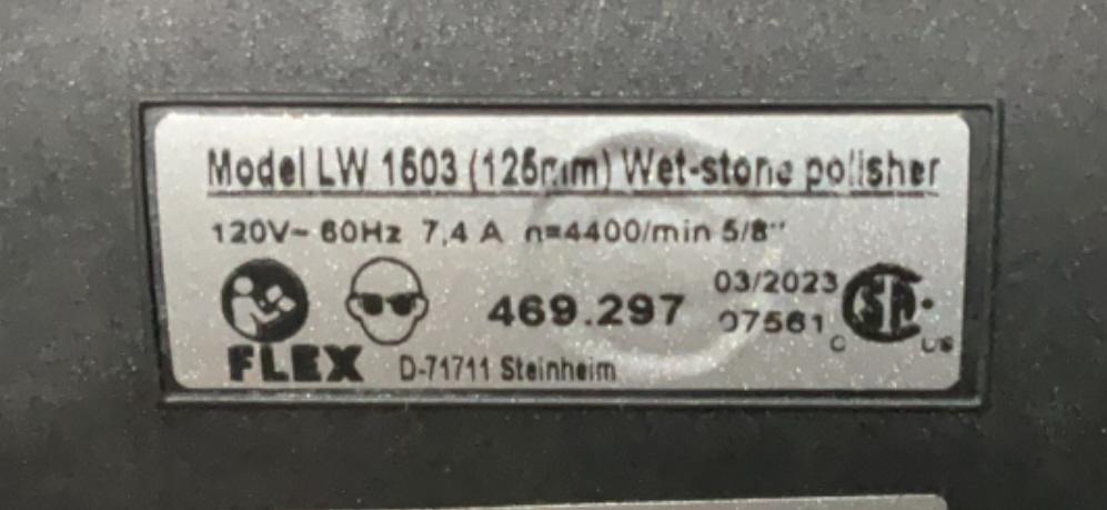 Flex 5/8" Wet-Stone Polisher LW 1603