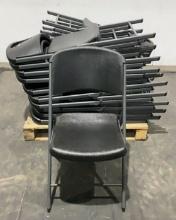 (20) Lifetime Folding Chairs