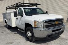 2014 Chevrolet Silverado 3500 4X2 Utility Truck