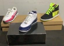 (3) Pairs Of Shoes