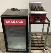 Deli Cooler & Gas Burner