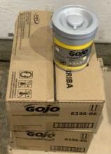 (12) Gojo 72ct Canisters Of Scrubbing Towels 6396-