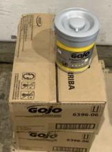 (12) Gojo 72ct Canisters Of Scrubbing Towels 6396-