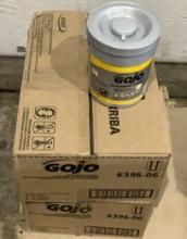 (12) Gojo 72ct Canisters Of Scrubbing Towels 6396-