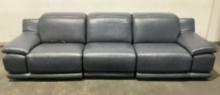 Chareau d'Ax Leather Sectional Sofa