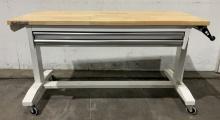 Husky Rolling Lift Desk HOLT5202BJ2