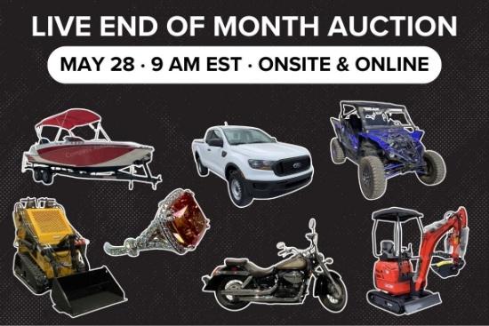 LIVE May End of Month Auction