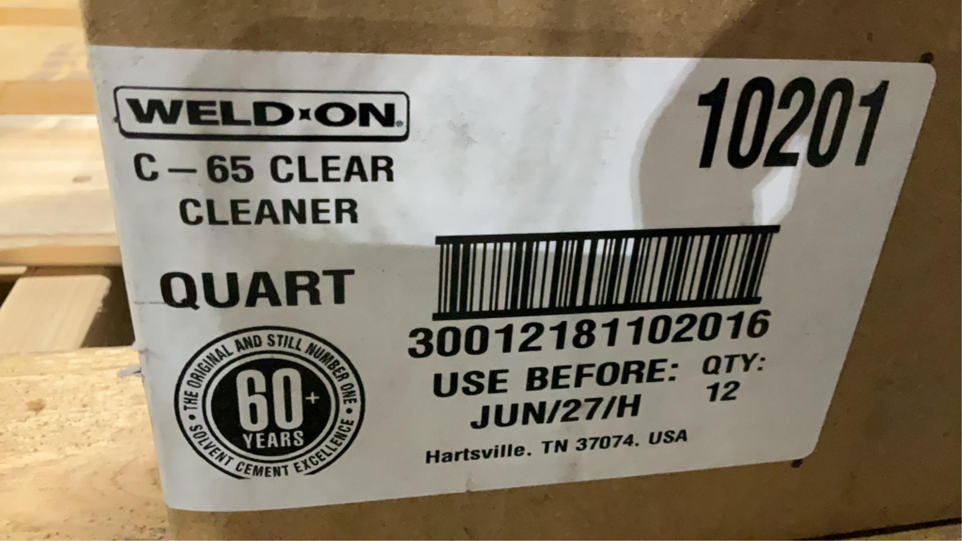 (12) Weld-On 1Qt Cleaner
