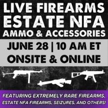 NFA Live Auction Coming June 28th @ 10am
