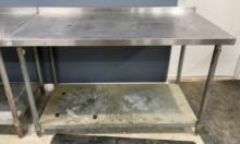 5’ Stainless Steel Table OFFSITE