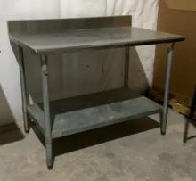 Uline 4’ Stainless Steel Table OFFSITE
