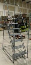 Uline 6' Rolling Staircase OFFSITE