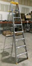 Werner 8' Aluminum Step Ladder OFFSITE