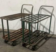 (2) Steel Carts