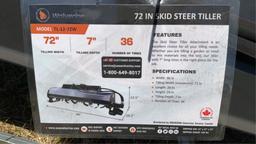 2025 Wolverine 72" Tiller Skid Steer Attachment TL